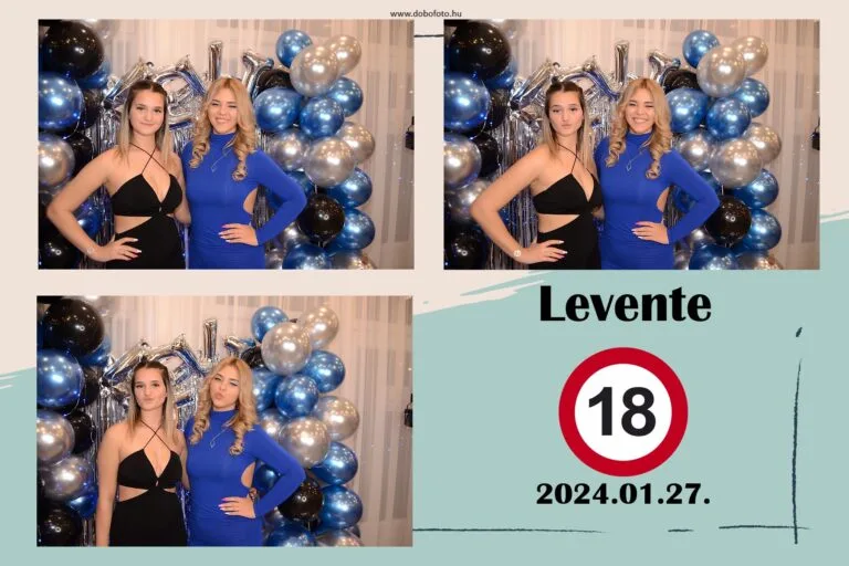 Selfiebox 18. születésnapra – Stílusos és elegáns partyfotók!